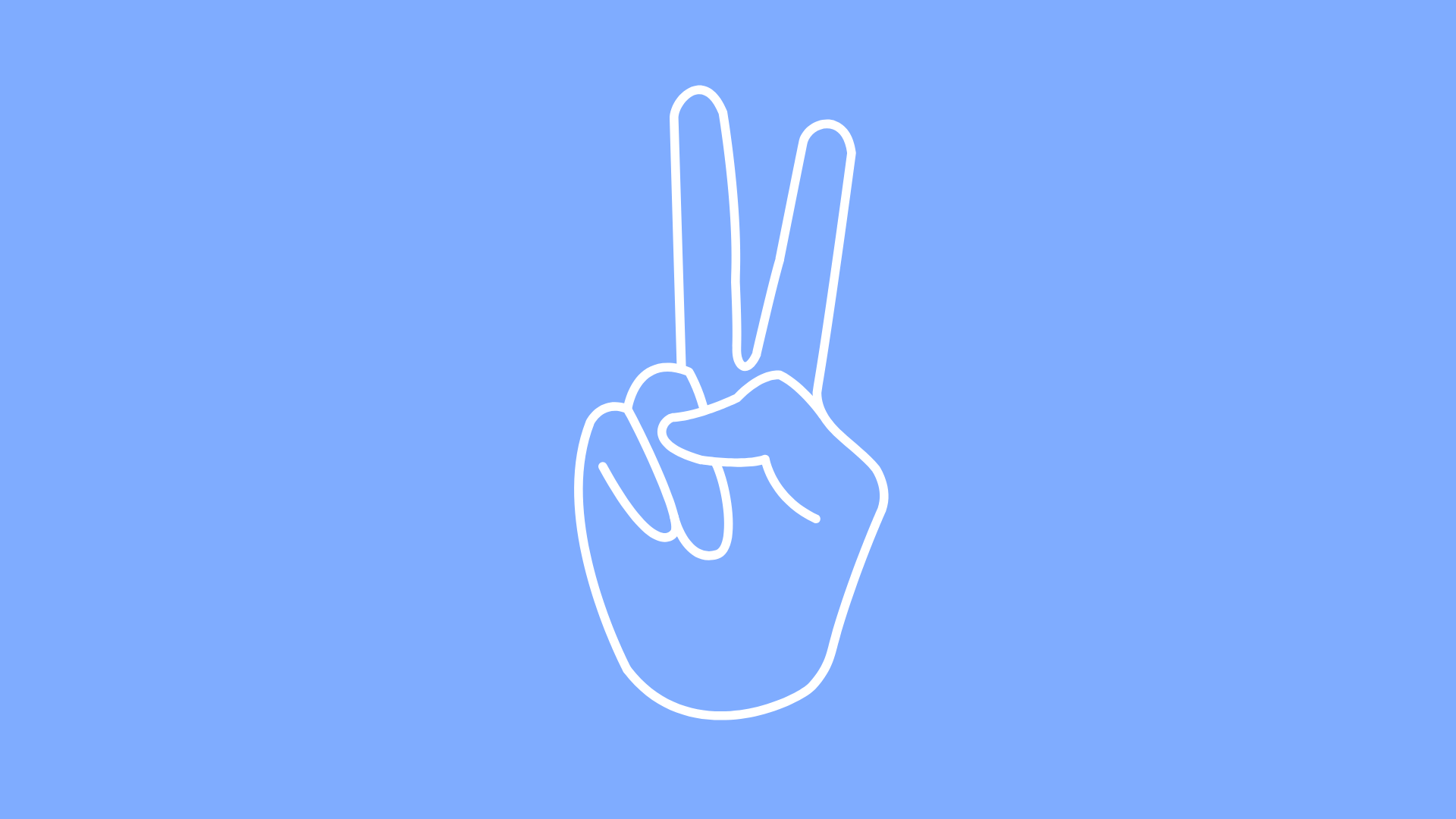 Scissors icon for Rock Paper Scissors game